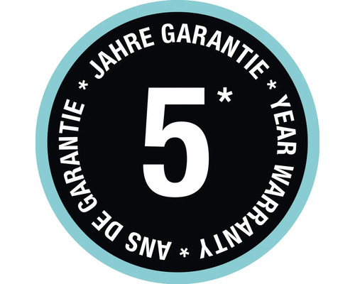 5 års garanti