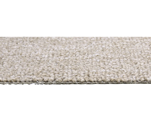 Närbild av en beige matta