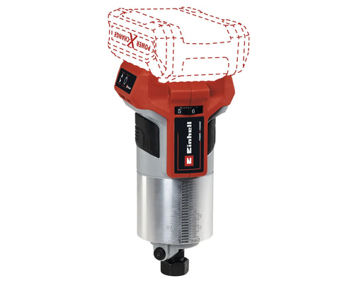 Einhell Batteridriven spårfräs utan batteri