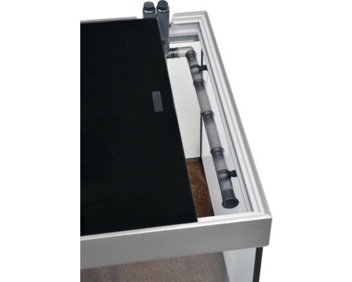 Akvarium med filtersystem och lock