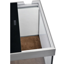 Akvariekombination EHEIM proximaTEC 250 inkl. filter, LED-belysning, värmare, underskåp ek