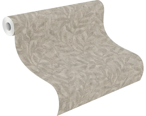 Tapetrulle med bladmönster