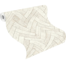 Tapetrulle med tegelmönster