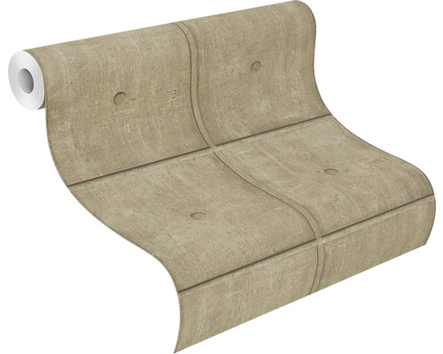 Tapetrulle med betongkvadratmönster