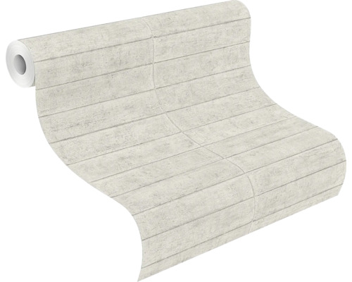 Tapetrulle med träutseende