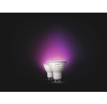 Reflektorlampa PHILIPS Hue White & Color Ambiance dimbar vit 2 styck-thumb-5