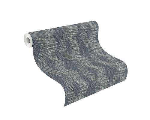 Tapetrulle med geometriskt mönster