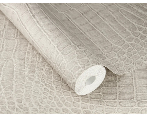 Tapetrulle med krokodilläderimitation