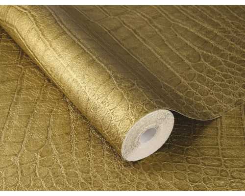 Tapetrulle med krokodilmönster