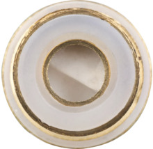 Mässingsadapter med plasttätning för sanitära applikationer