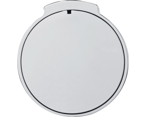 Rund toalettborsthållare lock