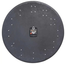 Väggklocka Precious svart Ø 50cm
