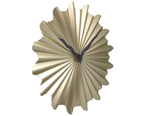 Nextime väggklocka med strålmönster