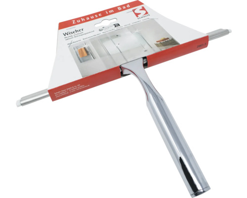 Duschskrapa med handtag och förpackning