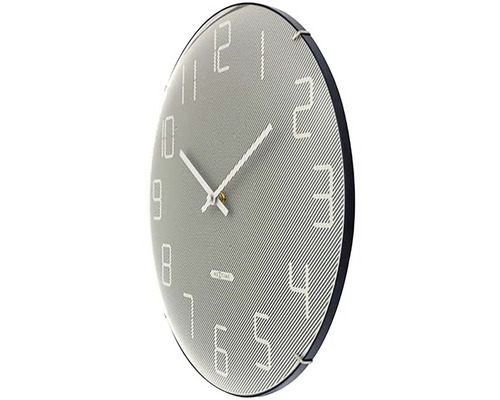 Analog väggklocka med urtavla