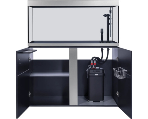 Akvarium med underskåp och filtersystem