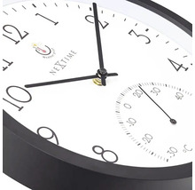 Nextime väggklocka med termometer