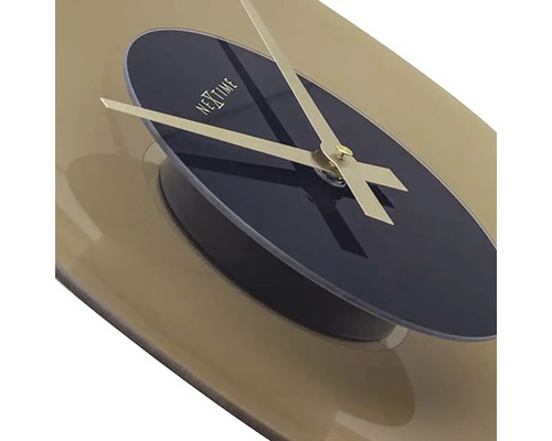 Nextime väggklocka med tidsvisning