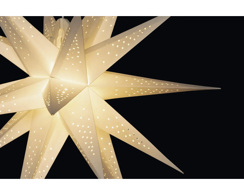 Pappersstjärnelampa med mönster