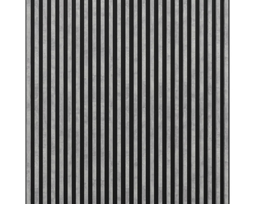 Dekorativ platta med vertikala ränder för vägg- och takbeklädnad