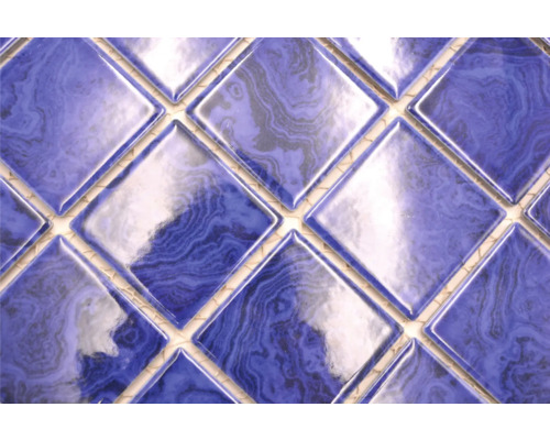 Mosaikplattor med kvadratiskt mönster