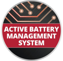 Symbol för aktivt batterihanteringssystem