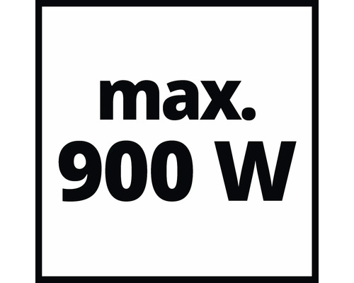 Maximal effekt 900 watt