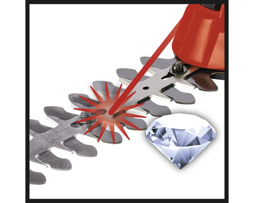 Häcksaxknivar med laserstråle och diamant