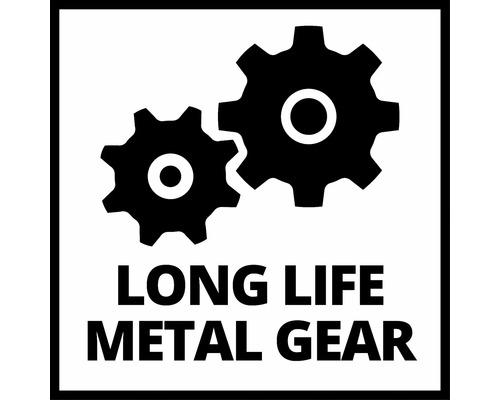 Symbol för lång livslängd tack vare metallväxel