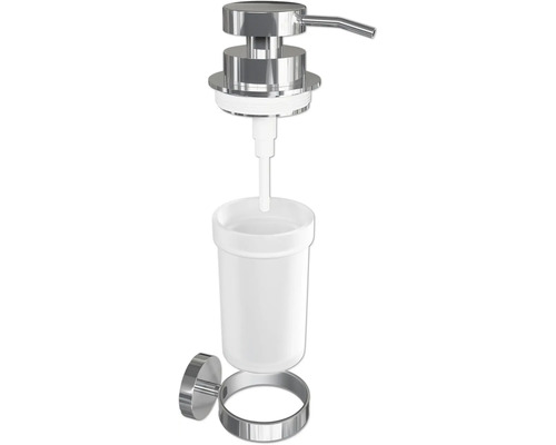 Väggmonterad tvålpump med behållare