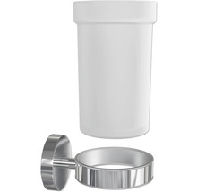 Tandborstmugg med hållare för väggmontering