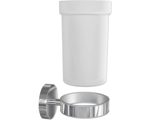 Tandborstmugg med hållare för väggmontering