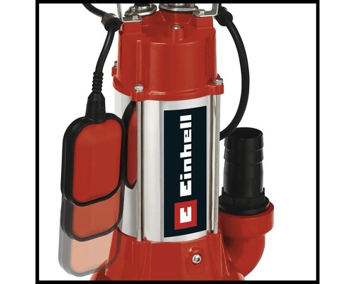 Dränkbar pump med flottörbrytare för smutsigt vatten