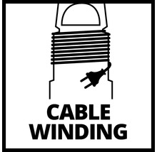 Symbol för kabelförvaringsfack