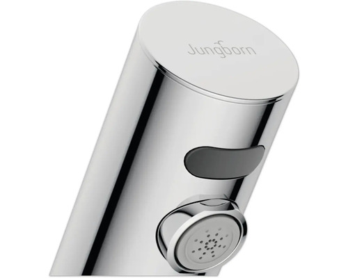 Jungborn Logotyp på ett duschhuvud