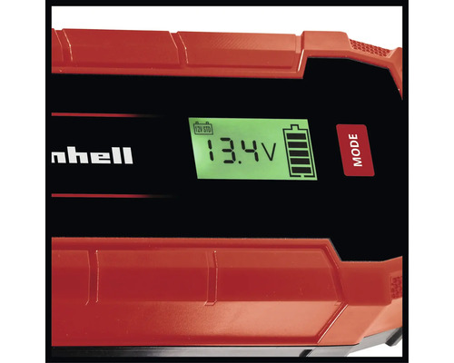 Einhell batteriladdare med display