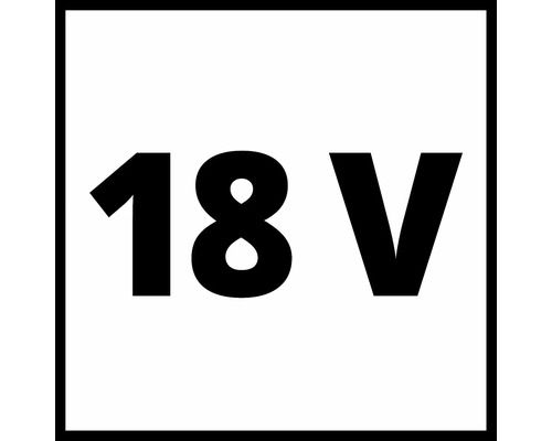 Symbol för 18 volt