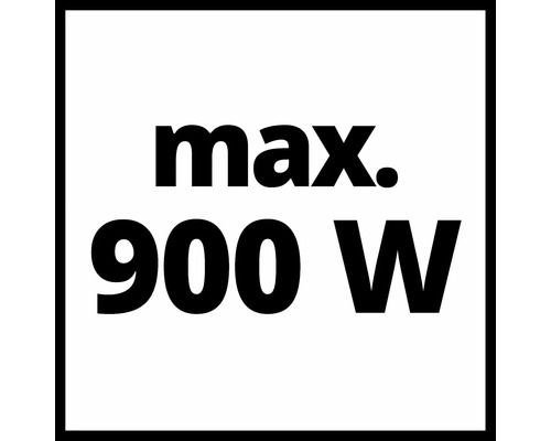 Maximal effekt 900 watt