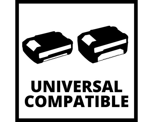 Universellt kompatibel batterisymbol