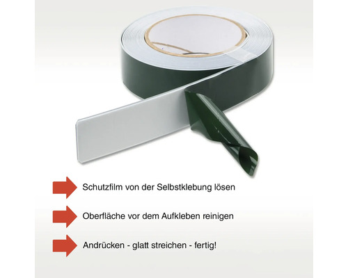 Rulle dubbelsidig tejp med skyddsfilm