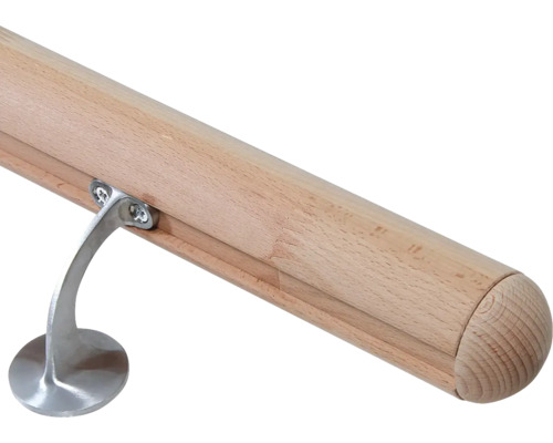 Träledstång med metallfäste