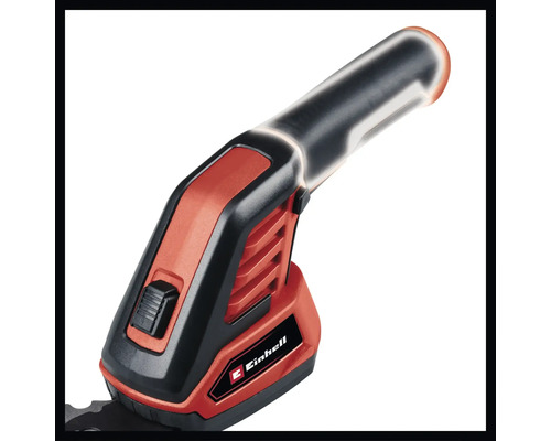 Detaljvy av Einhell häcksax