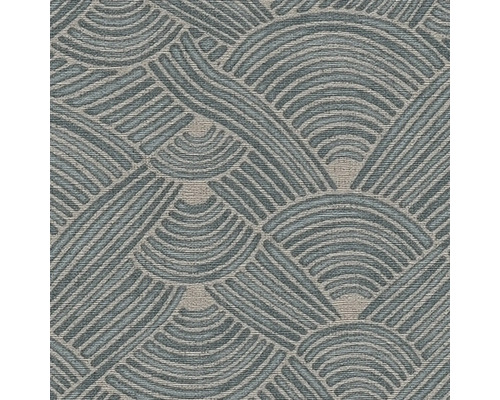 Tapet med halvcirkelmönster