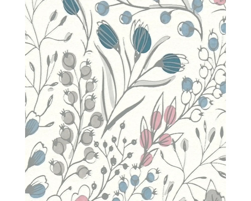 Tapet med blommönster och blomdesign