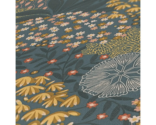 Tapet med blommönster