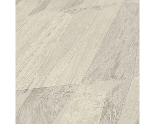 Närbild av vinylgolv med träutseende