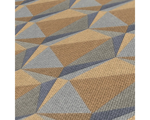 Detalj av en triangulär tapet med struktur