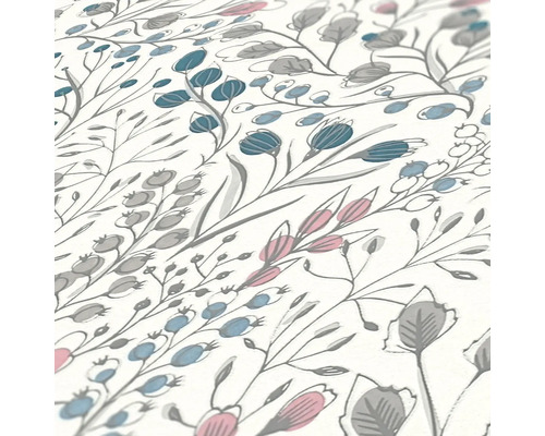 Tapet med blommönster