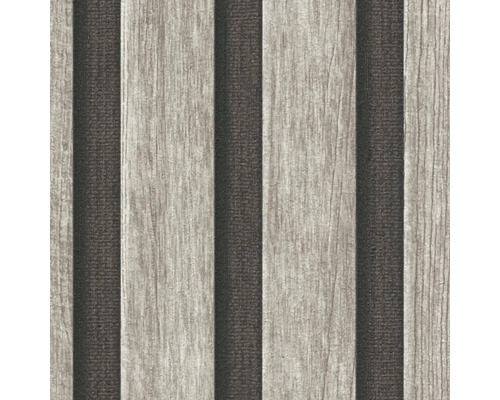 Tapet med träplanks- och textilmotiv
