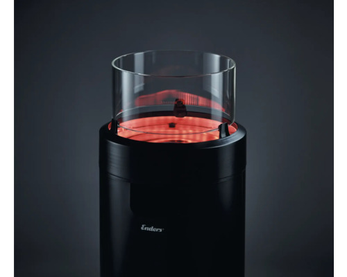 Enders terrassvärmare med glascylinder